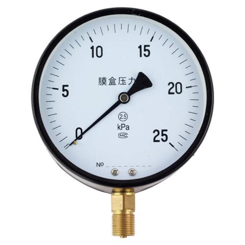 YE-100、150膜盒壓力表